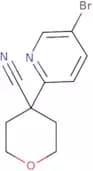 4-(5-Bromopyridin-2-yl)oxane-4-carbonitrile