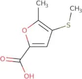 5-Methyl-4-(methylsulfanyl)furan-2-carboxylic acid