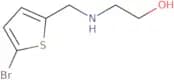 2-{[(5-Bromothiophen-2-yl)methyl]amino}ethan-1-ol