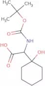 2-{[(tert-Butoxy)carbonyl]amino}-2-(1-hydroxycyclohexyl)acetic acid