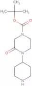 tert-Butyl 3-oxo-4-(piperidin-4-yl)piperazine-1-carboxylate