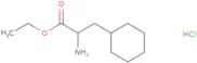 Ethyl 2-amino-3-cyclohexylpropanoate hydrochloride