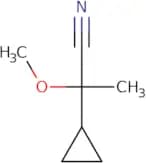 2-Cyclopropyl-2-methoxypropanenitrile