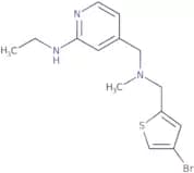 4-({[(4-Bromothiophen-2-yl)methyl](methyl)amino}methyl)-N-ethylpyridin-2-amine