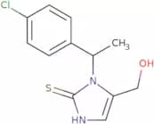 {1-[1-(4-Chlorophenyl)ethyl]-2-sulfanyl-1H-imidazol-5-yl}methanol