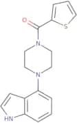 4-[4-(Thiophene-2-carbonyl)piperazin-1-yl]-1H-indole