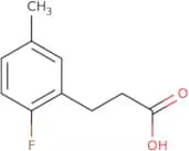 3-(2-Fluoro-5-methylphenyl)propionic acid