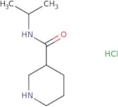 (3R)-N-Propan-2-ylpiperidine-3-carboxamide hydrochloride