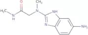 2-[(5-Amino-1H-1,3-benzodiazol-2-yl)(methyl)amino]-N-methylacetamide
