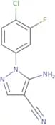 5-Amino-1-(4-chloro-3-fluorophenyl)-1H-pyrazole-4-carbonitrile