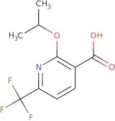 2-(Propan-2-yloxy)-6-(trifluoromethyl)pyridine-3-carboxylic acid
