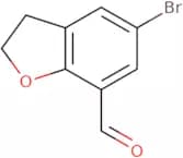 5-Bromo-2,3-dihydro-1-benzofuran-7-carbaldehyde