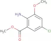 Methyl 2-amino-5-chloro-3-methoxybenzoate
