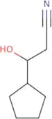 3-Cyclopentyl-3-hydroxypropanenitrile