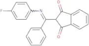 2-(2-aza-2-(4-fluorophenyl)-1-phenylvinyl)indane-1,3-dione