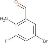 2-Amino-5-bromo-3-fluorobenzaldehyde