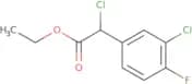 Ethyl 2-chloro-2-(3-chloro-4-fluorophenyl)acetate