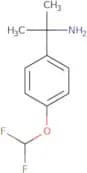 2-[4-(Difluoromethoxy)phenyl]propan-2-amine