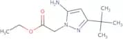 Ethyl 2-(5-amino-3-tert-butyl-1H-pyrazol-1-yl)acetate