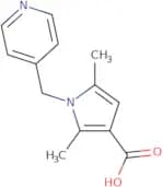 2,5-Dimethyl-1-(pyridin-4-ylmethyl)-1H-pyrrole-3-carboxylic acid