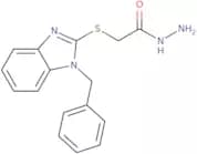 2-[(1-Benzyl-1H-1,3-benzodiazol-2-yl)sulfanyl]acetohydrazide