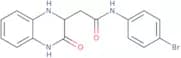 N-(4-Bromophenyl)-2-(3-oxo-1,2,3,4-tetrahydroquinoxalin-2-yl)acetamide