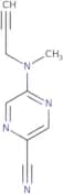 5-[Methyl(prop-2-yn-1-yl)amino]pyrazine-2-carbonitrile