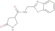 N-(Benzo[D]thiazol-2-ylmethyl)-5-oxopyrrolidine-3-carboxamide