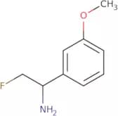2-Fluoro-1-(3-methoxyphenyl)ethan-1-amine