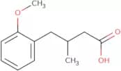 4-(2-Methoxyphenyl)-3-methylbutanoic acid