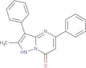 2-Methyl-3,5-diphenylpyrazolo[1,5-a]pyrimidin-7-ol