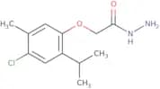 2-[4-Chloro-5-methyl-2-(propan-2-yl)phenoxy]acetohydrazide