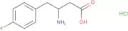 (3S)-3-Amino-4-(4-fluorophenyl)butanoic acid hydrochloride