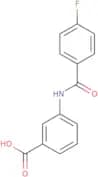 3-(4-Fluorobenzamido)benzoic acid