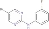 5-Bromo-N-(3-fluorophenyl)pyrimidin-2-amine