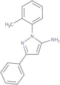 1-(2-Methylphenyl)-3-phenyl-1H-pyrazol-5-amine