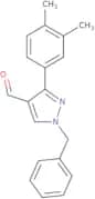 1-Benzyl-3-(3,4-dimethylphenyl)-1H-pyrazole-4-carbaldehyde