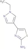 4-(1-Ethyl-1H-pyrazol-4-yl)-thiazol-2-ylamine