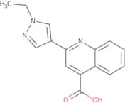 2-(1-Ethyl-1 H -pyrazol-4-yl)-quinoline-4-carboxylic acid