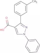 3-(3-Methylphenyl)-1-phenyl-1H-pyrazole-4-carboxylic acid