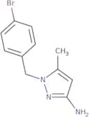 1-[(4-Bromophenyl)methyl]-5-methyl-1H-pyrazol-3-amine