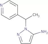 1-[1-(Pyridin-4-yl)ethyl]-1H-pyrazol-5-amine