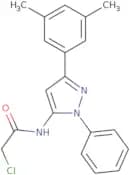 2-Chloro-N-[3-(3,5-dimethylphenyl)-1-phenyl-1H-pyrazol-5-yl]acetamide