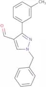 1-Benzyl-3-(3-methylphenyl)-1H-pyrazole-4-carbaldehyde