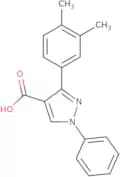 3-(3,4-Dimethylphenyl)-1-phenyl-1H-pyrazole-4-carboxylic acid