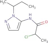N-[1-(Butan-2-yl)-1H-pyrazol-5-yl]-2-chloropropanamide