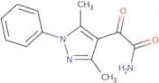2-(3,5-Dimethyl-1-phenyl-1H-pyrazol-4-yl)-2-oxoacetamide