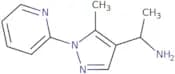 1-[5-Methyl-1-(pyridin-2-yl)-1H-pyrazol-4-yl]ethan-1-amine