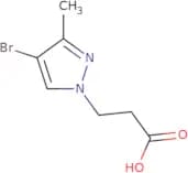 3-(4-Bromo-3-methyl-1H-pyrazol-1-yl)propanoic acid
