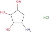 rac-(1R,2S,3R,4S)-4-Aminocyclopentane-1,2,3-triol hydrochloride